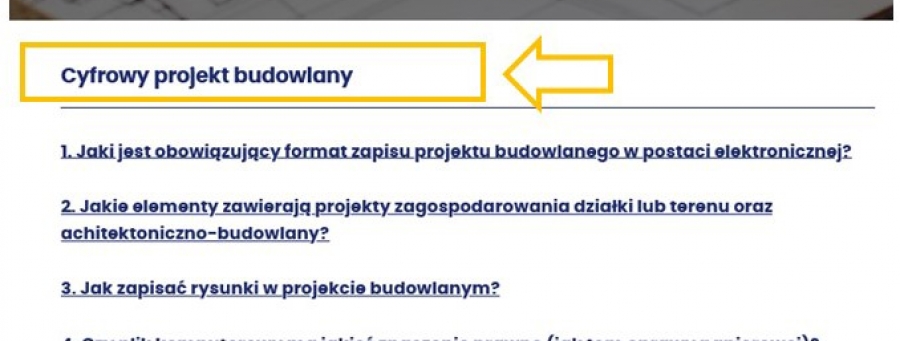 Pytania i odpowiedzi na stronie e-Budownictwo